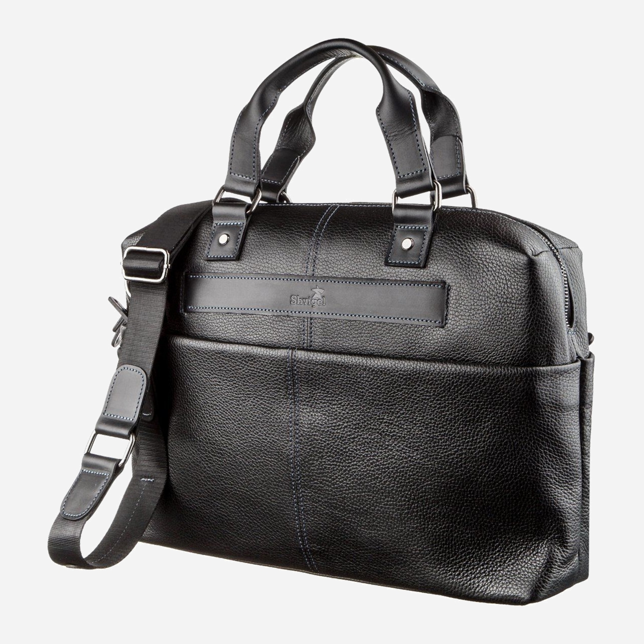 

Сумка Shvigel leather-11243 Черная