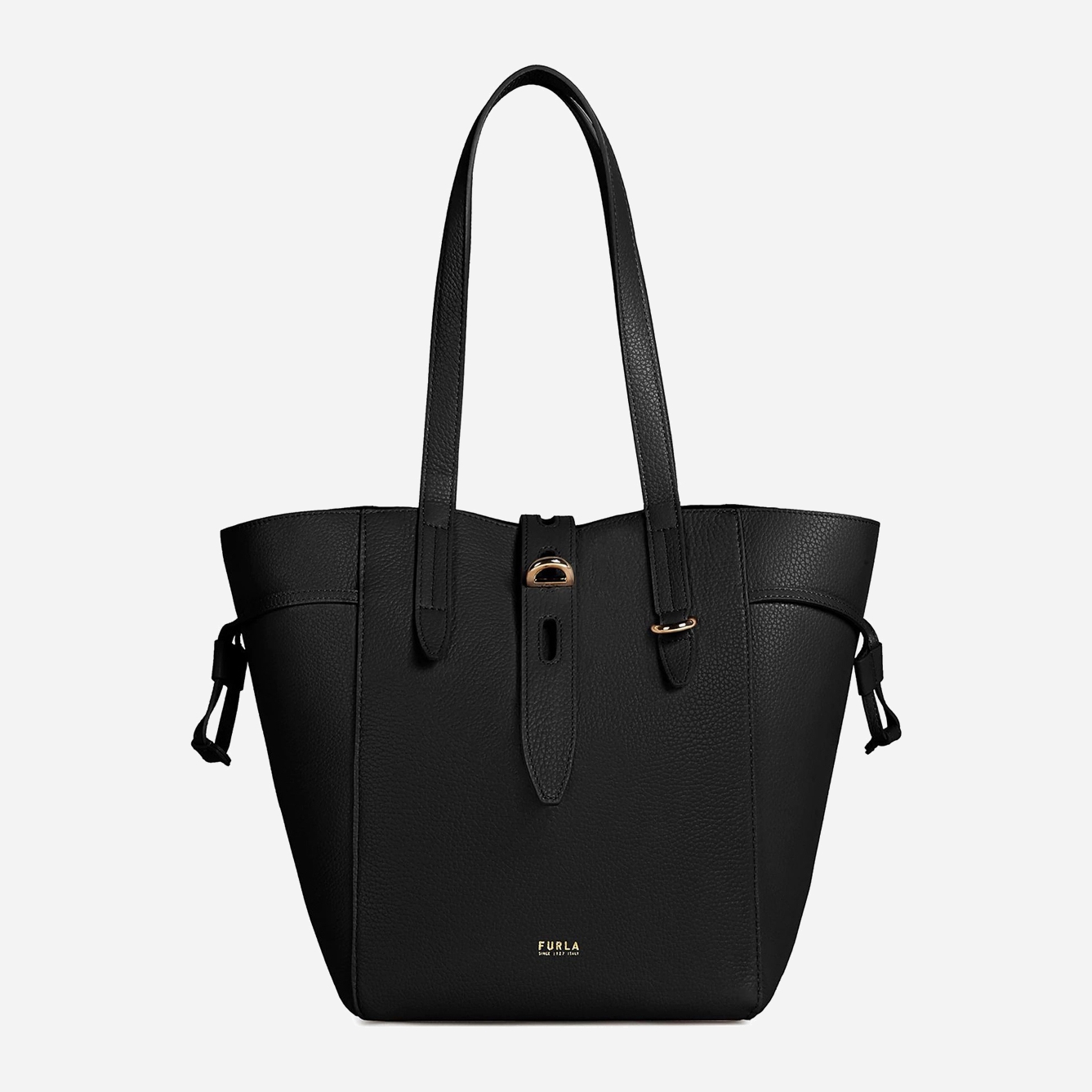 

Сумка женская кожаная Furla NET M TOTE BZT0FUA Черная