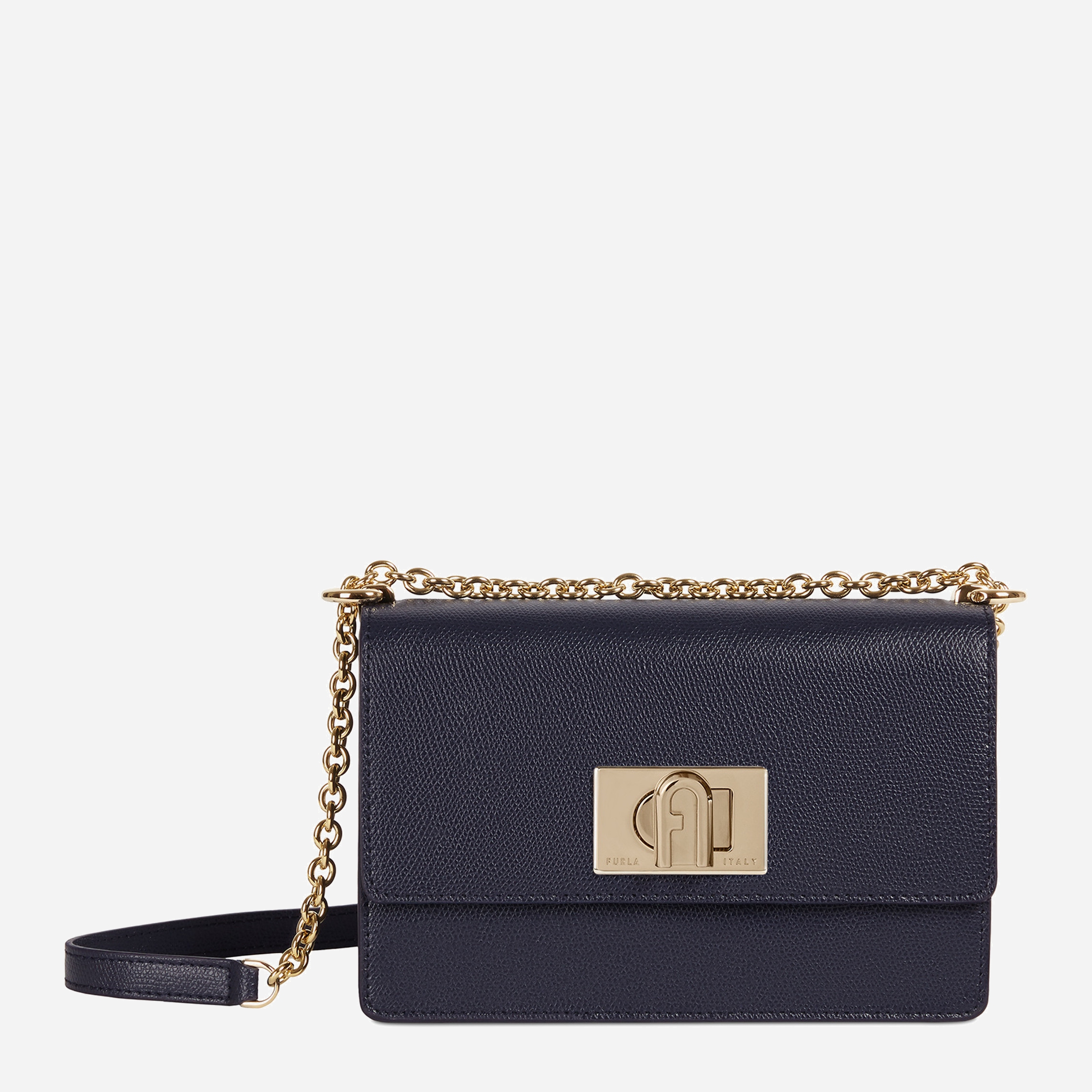 

Сумка кожаная Furla 1927 Mini Crossbody 20 BAFKACO Темно-синяя