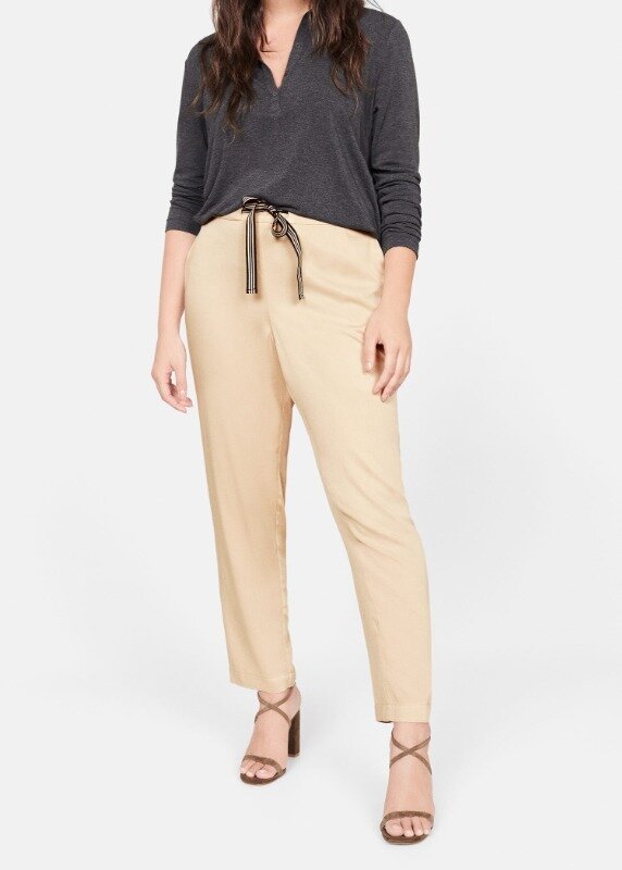 

Летние брюки Mango Violeta 53060644 Plus Size 52
