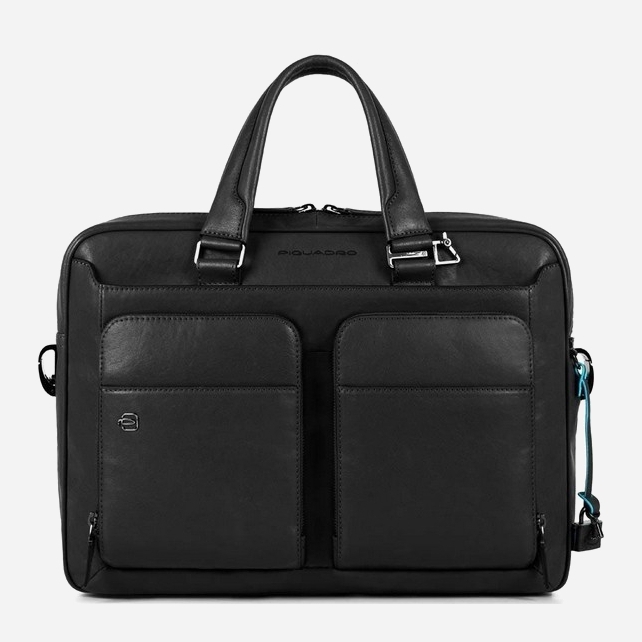 

Мужская сумка кожаная Piquadro BK Square CA2849B3_N Черная