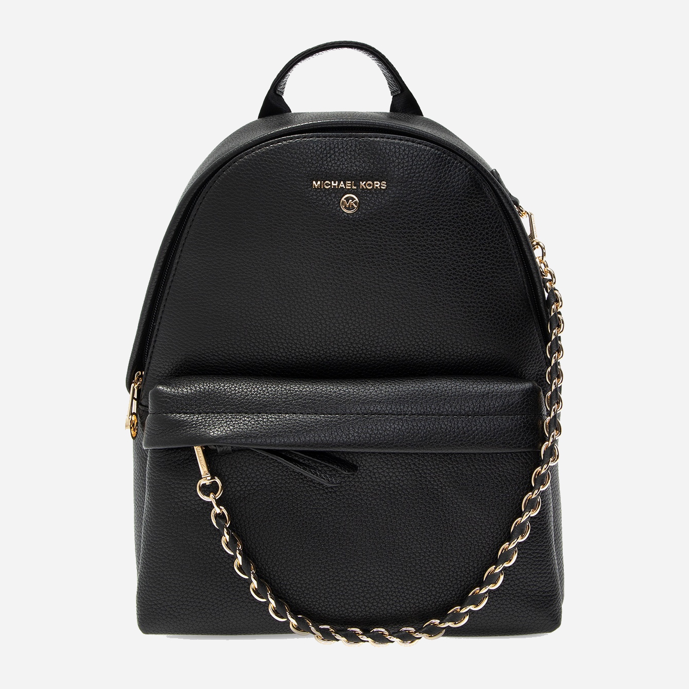 

Женский кожаный рюкзак Michael Kors Slater MD Backpack 30T0G04B1L 001 Black