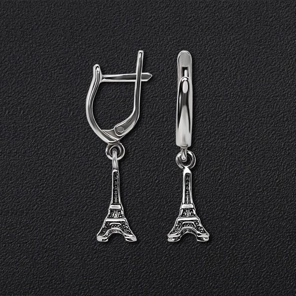 

Срібні сережки Ейфелева Вежа 2172