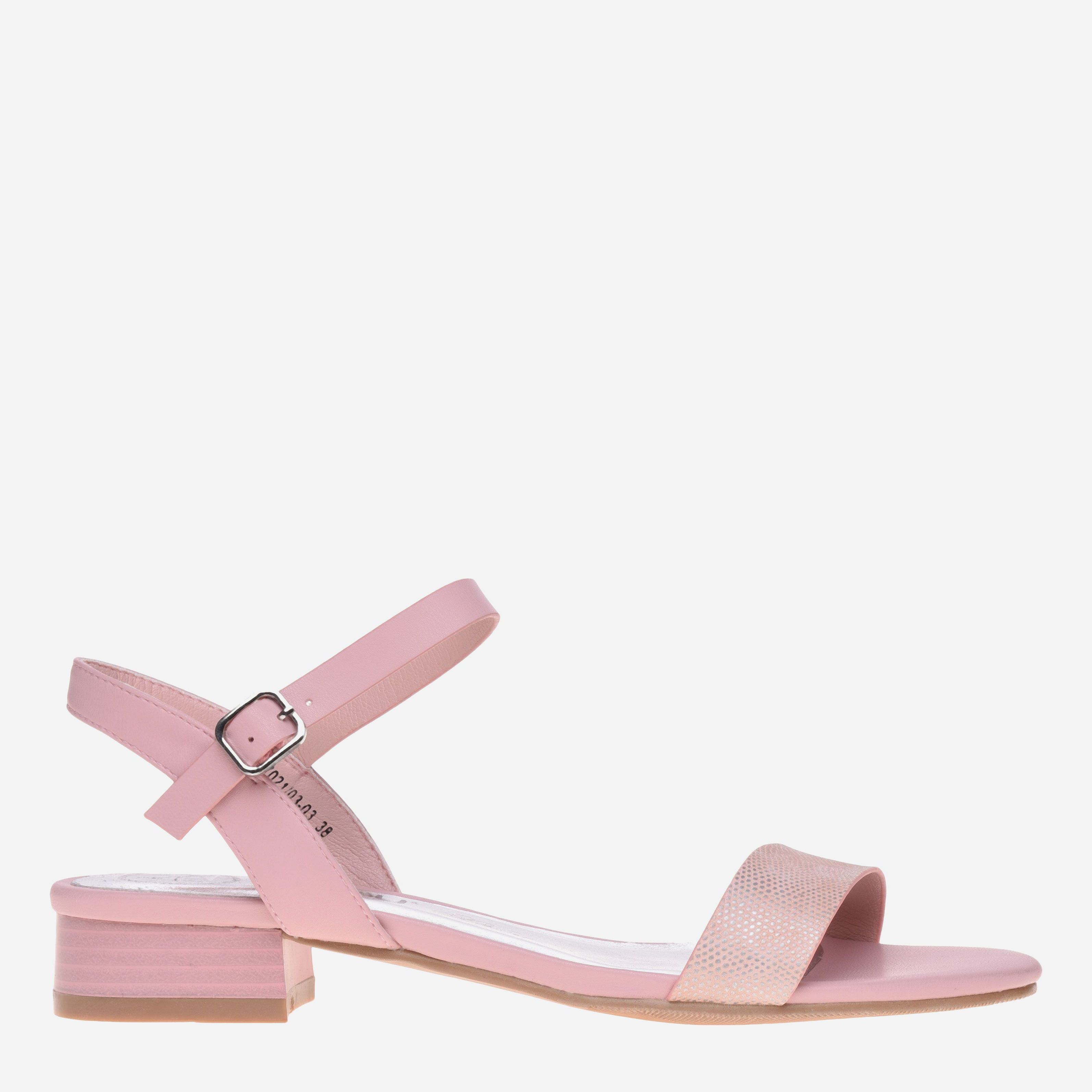 

Босоножки Betsy 907021/03-03 37 23.5 см Розовые с серебристым