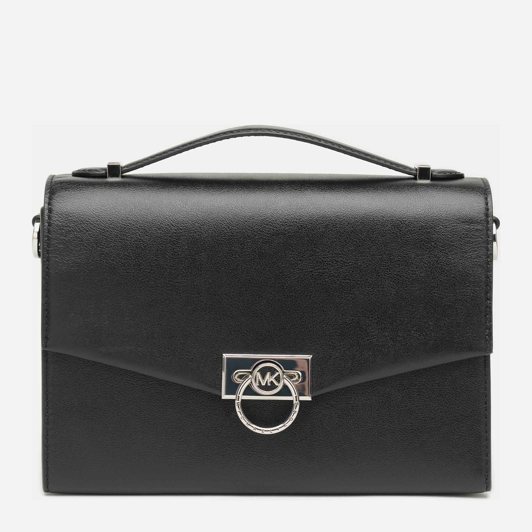 

Женская сумка кожаная Michael Kors Hendrix 30F0S1HM2L-001 Black