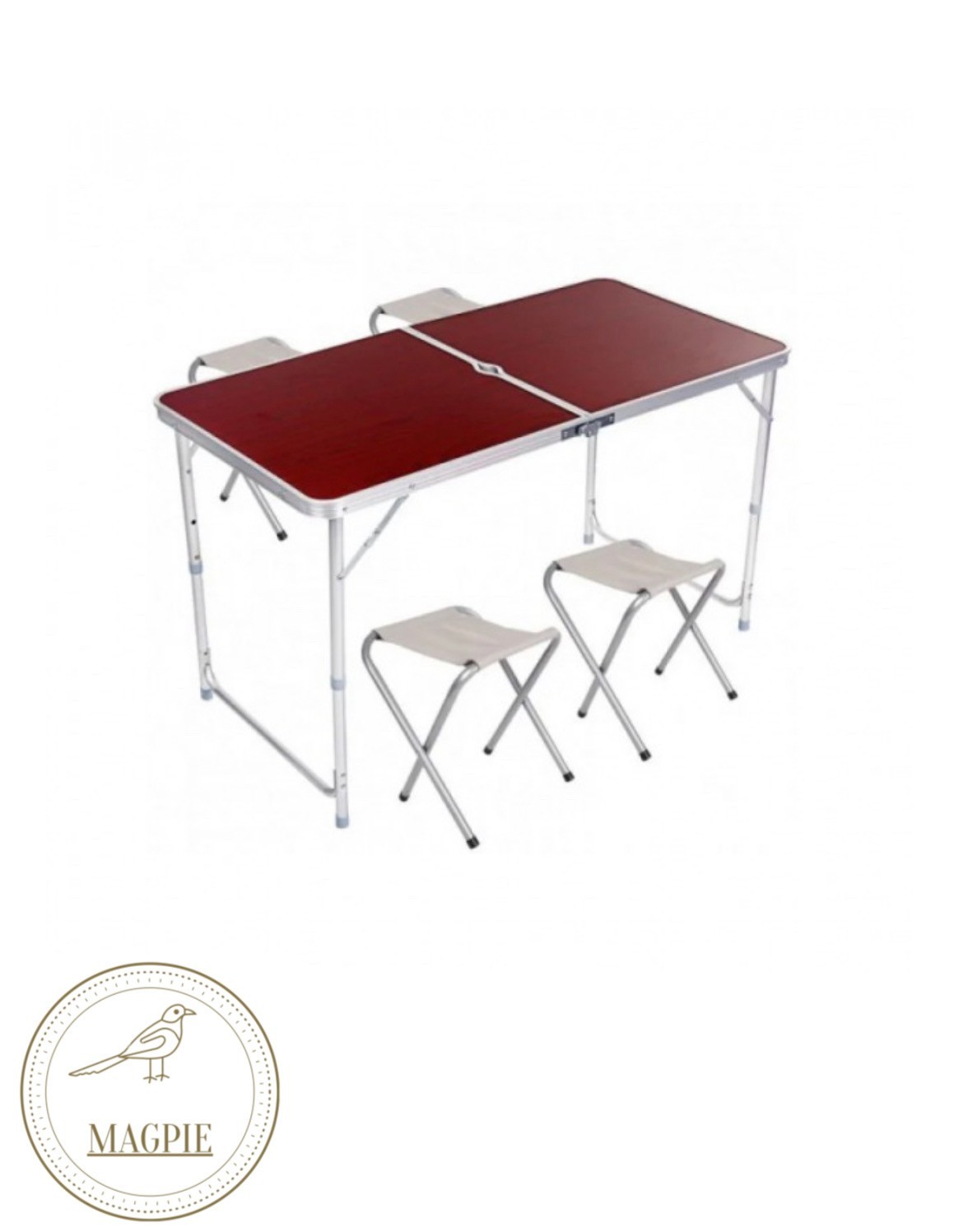 

Раскладной стол для пикника Easy campi 120*60*70см + 4 стула в комплекте