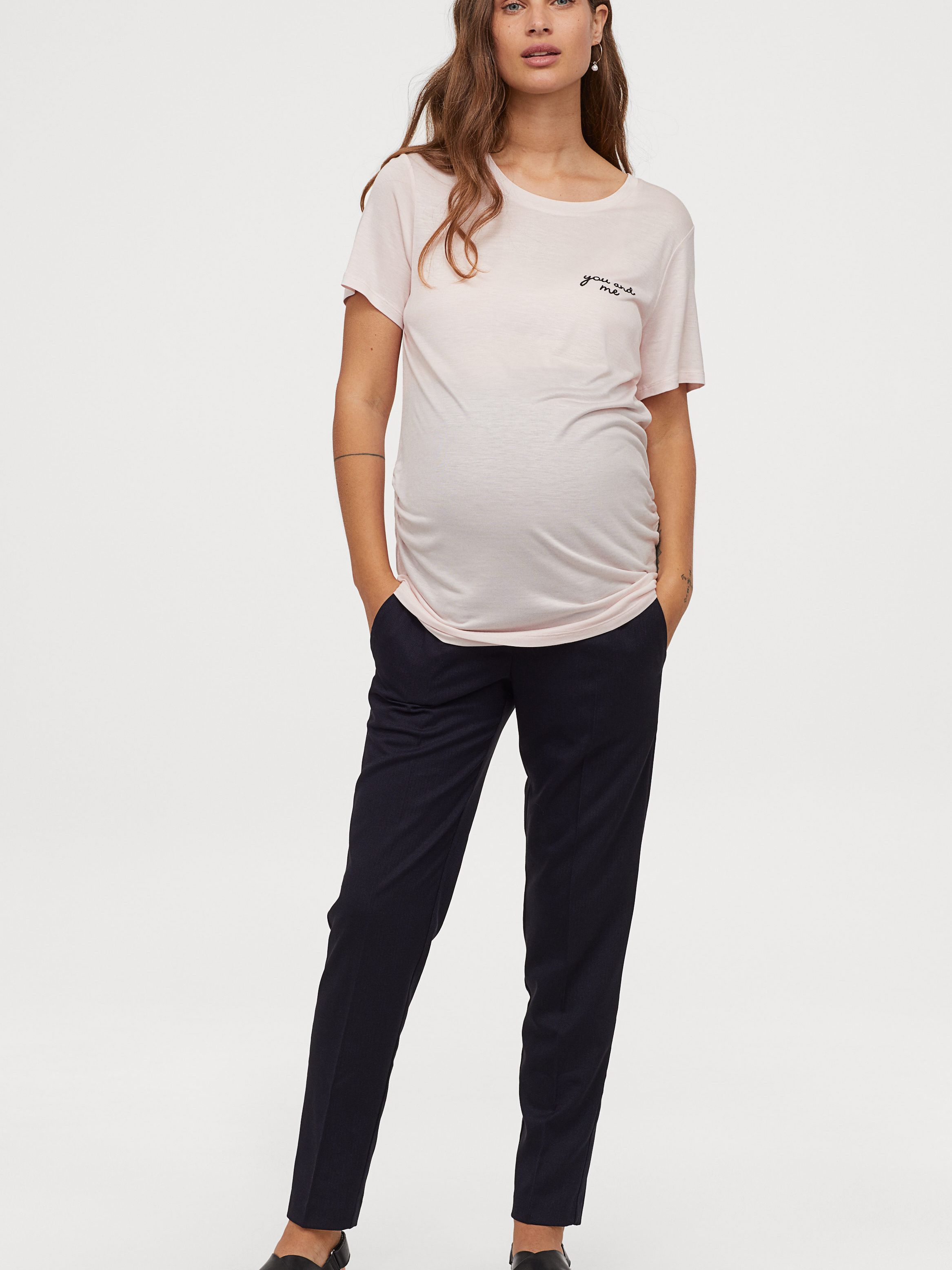 

Брюки для беременных H&M Mama 04-0783969-0 M Темно-синие (СА2000001733530)