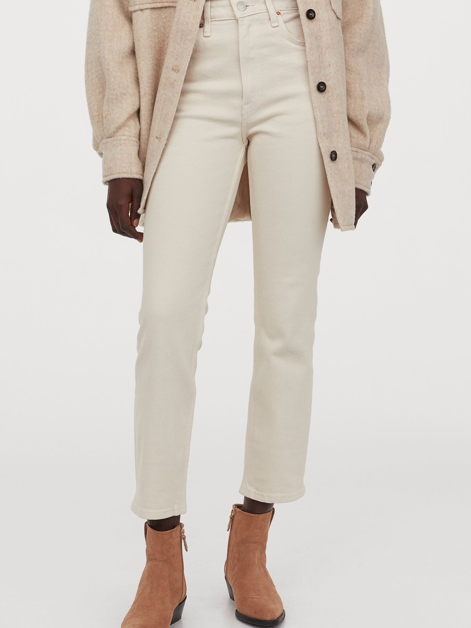 

Джинсы H&M Conscious 02-0799365-1 38 Молочные (СА2000001714584)