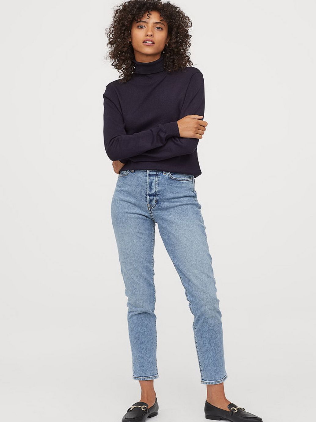 

Джинсы H&M 02-0802254-0 42 Голубые (СА2000001640678)