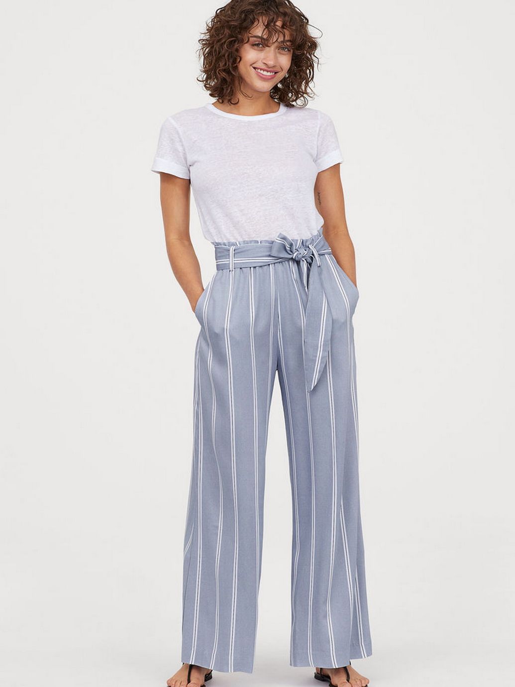 

Брюки H&M 05-0752512-0 40 Синие (СА2000001610053)