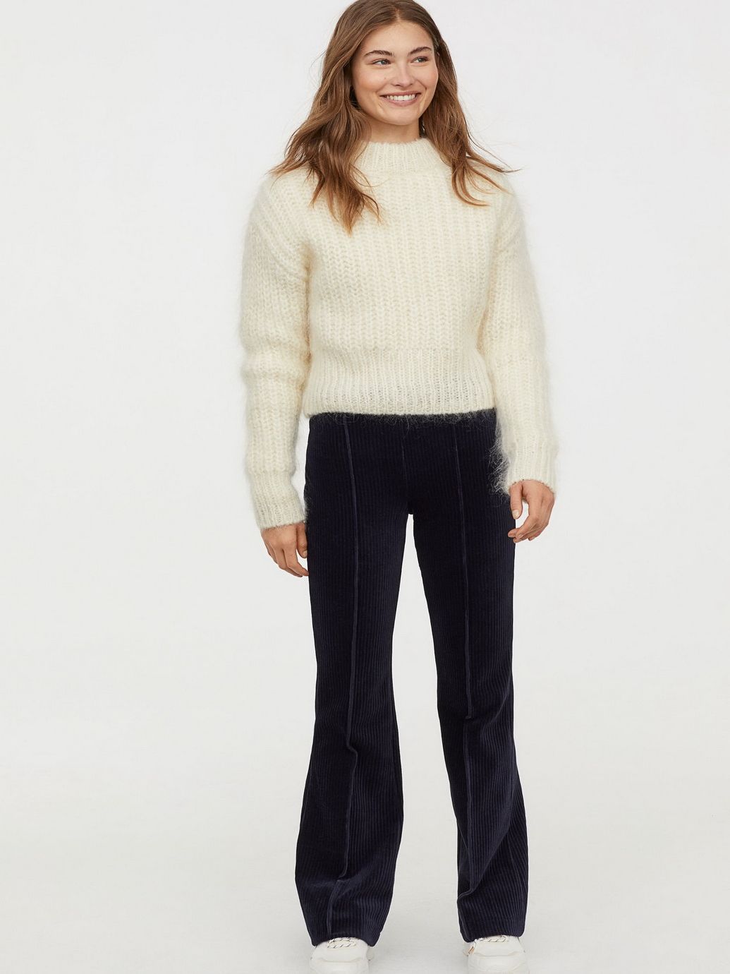 

Брюки H&M 0740330-9 36 Синие (СА2000001629819)