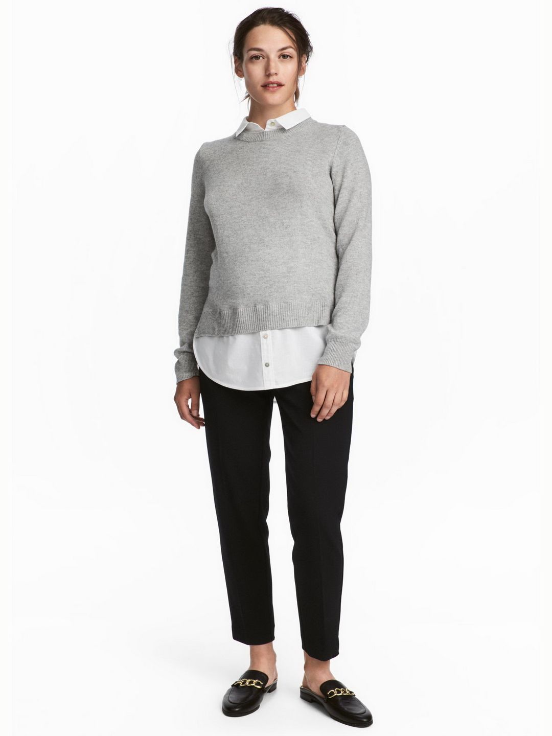 

Брюки для беременных H&M Mama 0555918-6  Черные (СА2000001647066, Брюки для беременных H&M Mama 0555918-6 44 Черные (СА2000001647066)