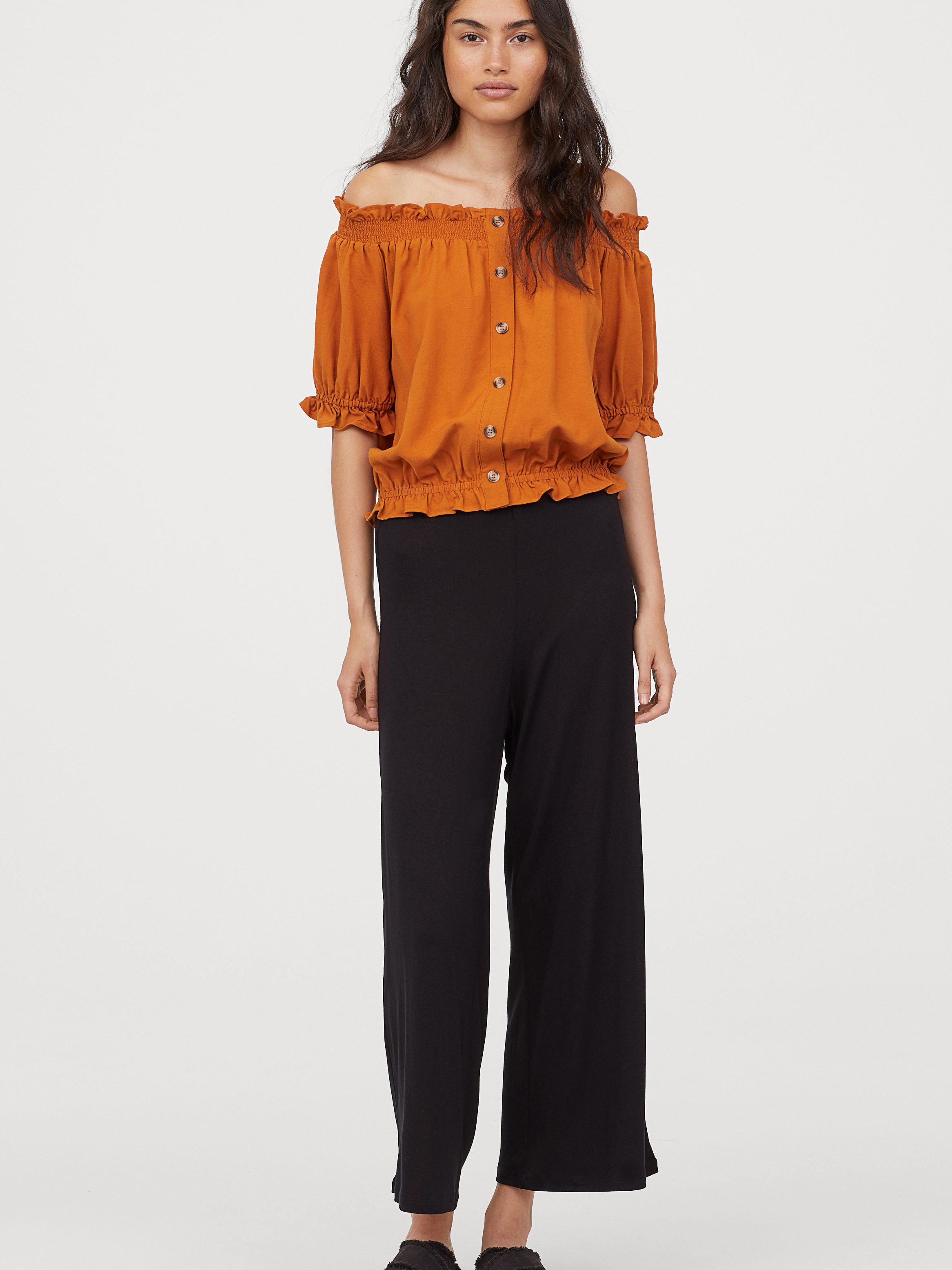 

Брюки H&M 0787925-0 S Черные (СА2000001725900)
