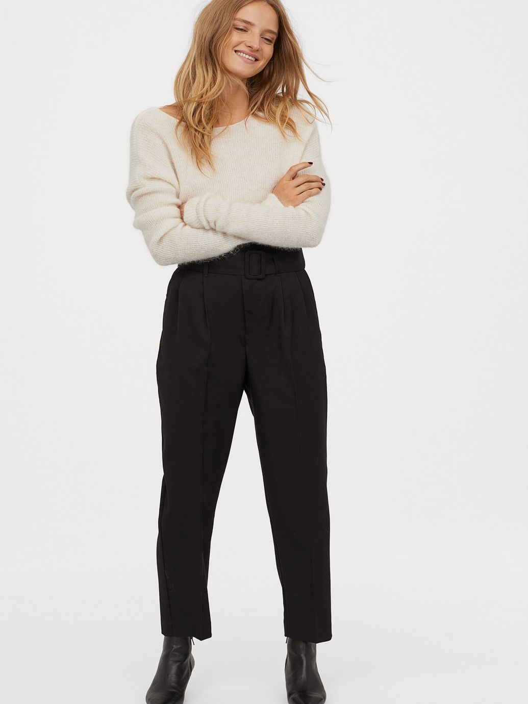 

Брюки H&M 0796374-0  Черные (СА2000001683248, Брюки H&M 0796374-0 40 Черные (СА2000001683248)