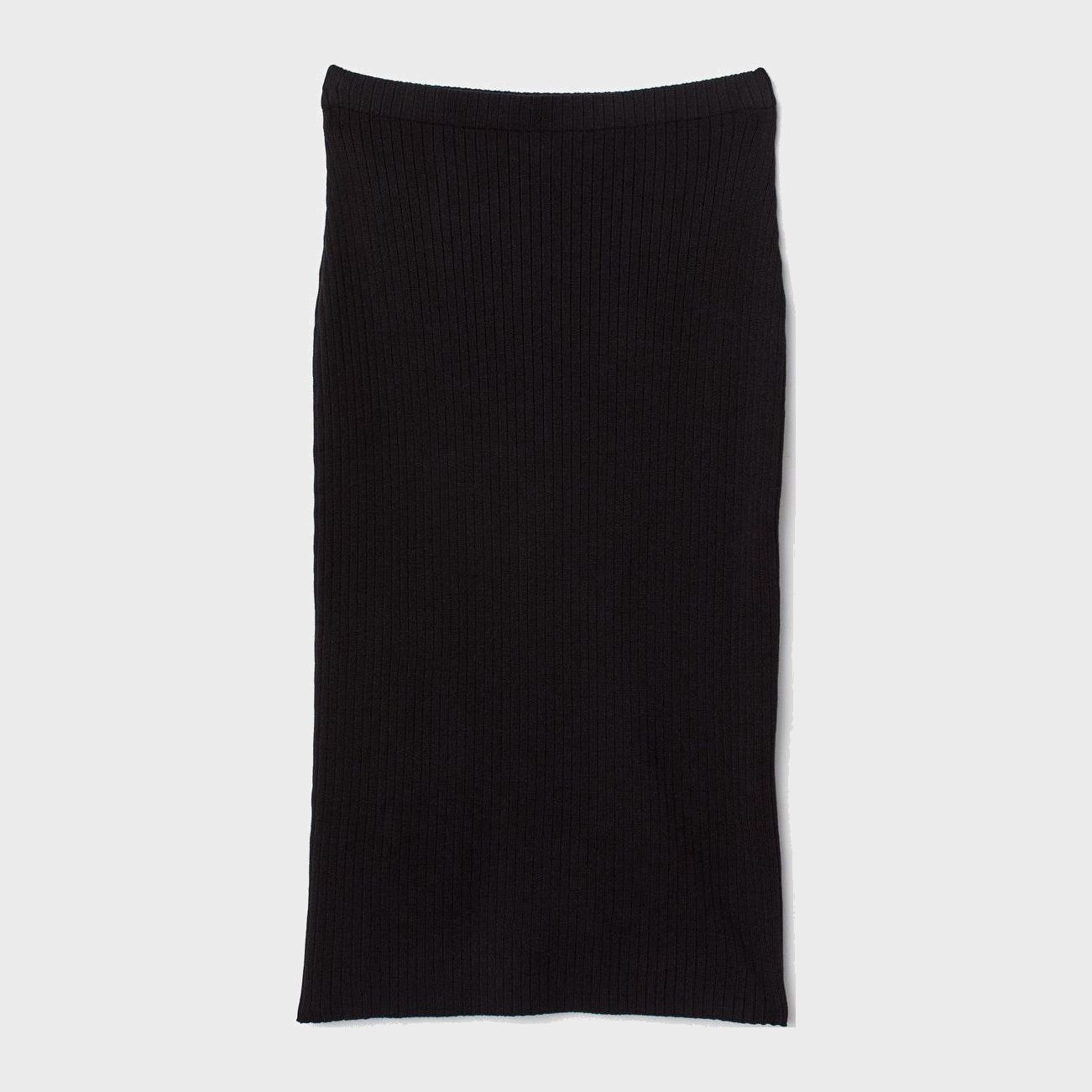 

Юбка H&M Basic 0732676-9 L Черная (СА2000001632390)