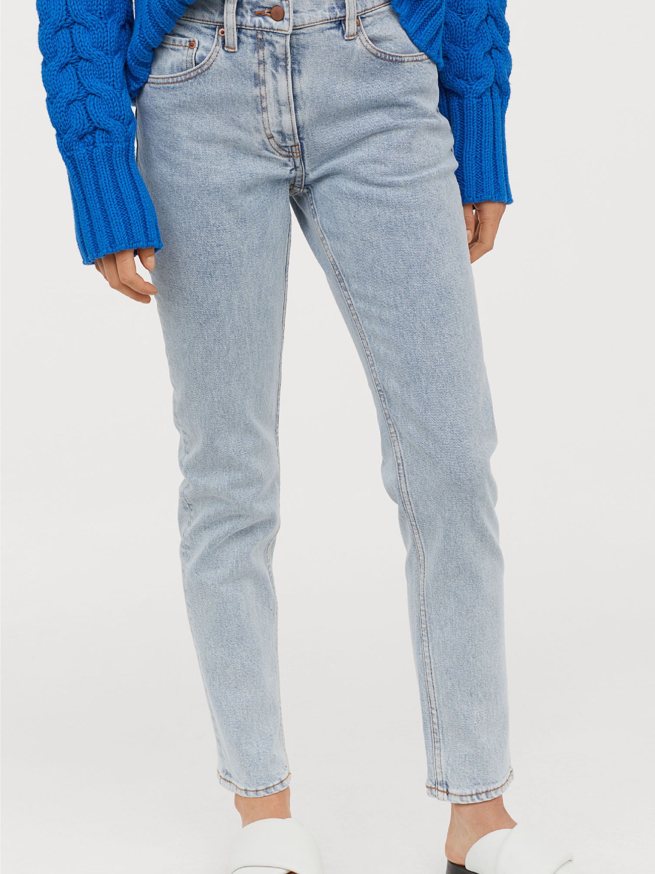 

Джинсы H&M 0738230-9 40 Голубые (СА2000001734698)