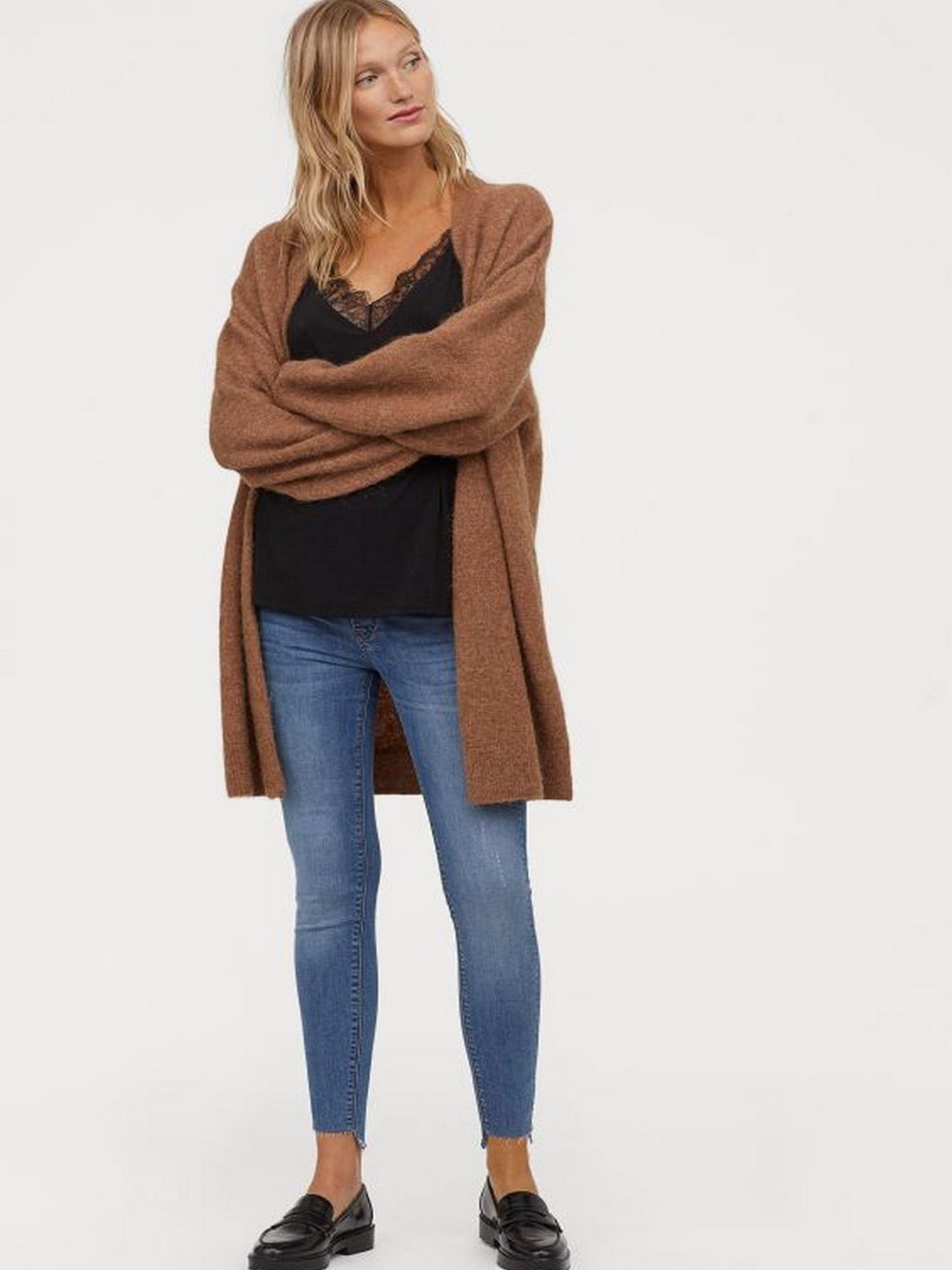 

Джинсы для беременных H&M Mama 0794198-0 34 Синие (СА2000001651728)