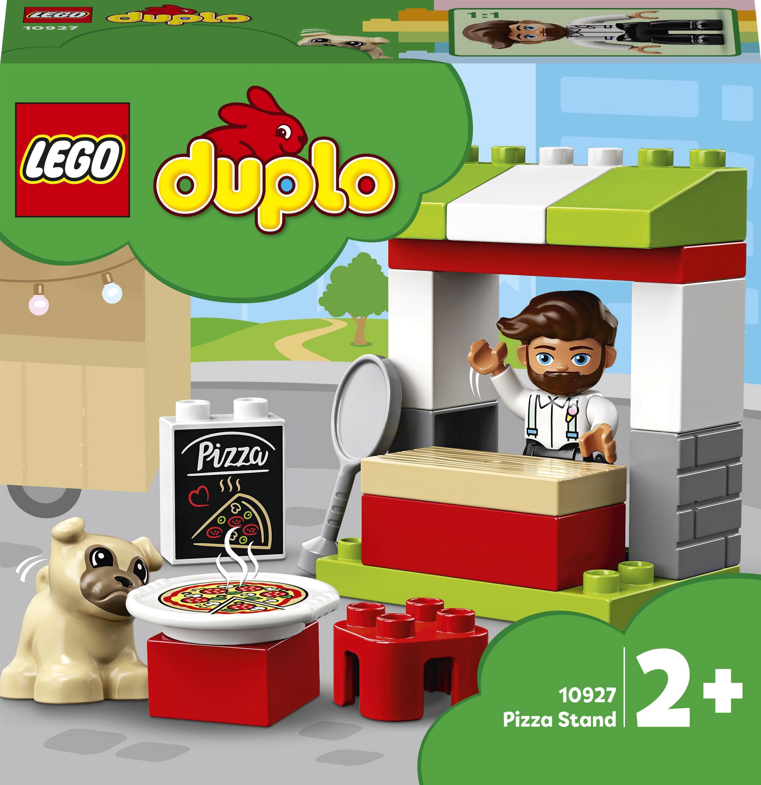 

Конструктор LEGO DUPLO Town Киоск-пиццерия 18 деталей (10927)