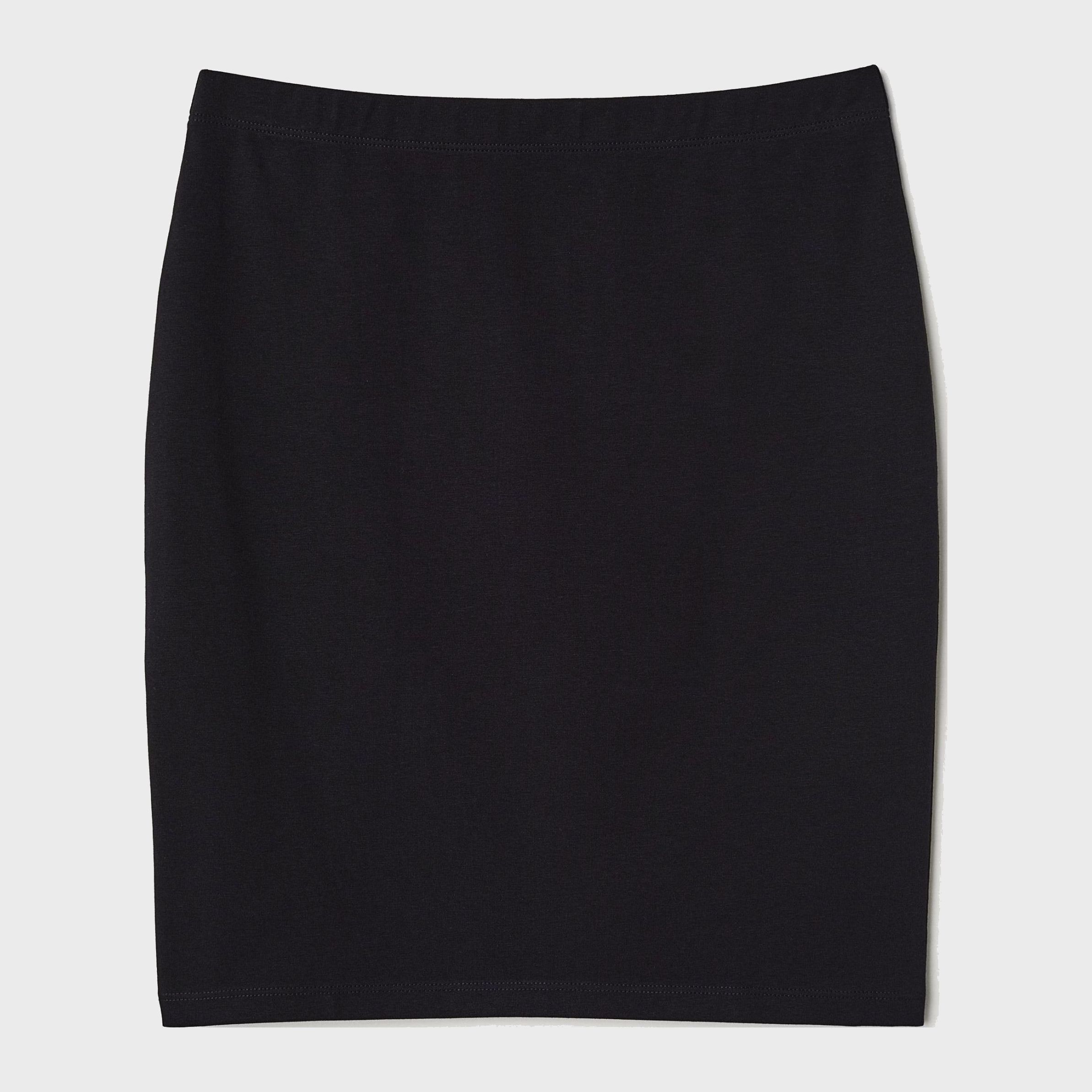 

Юбка H&M Basic 0560268-6 XS Черная (СА2000001444696)