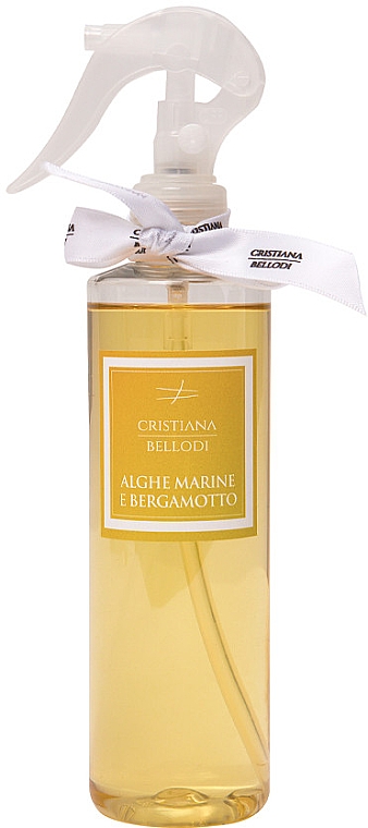 

Аромаспрей Cristiana Bellodi Marine Algae, Bergamot с эфирными маслами и спиртом 500 мл