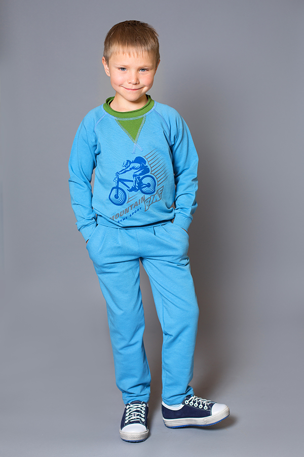 

Реглан Модный карапуз 98 blue+greenery 03-00701-1