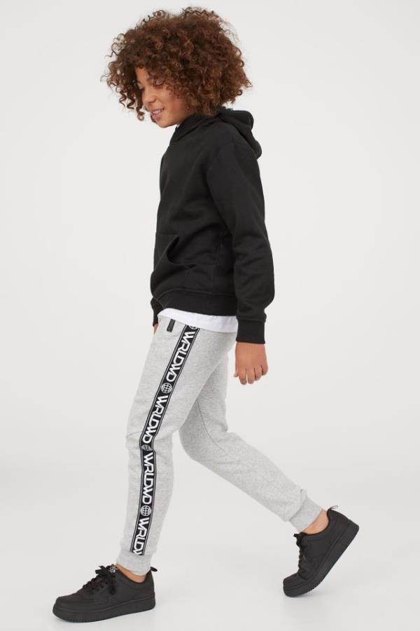 

Брюки спортивні H&M ПХ7703576 сірий 140