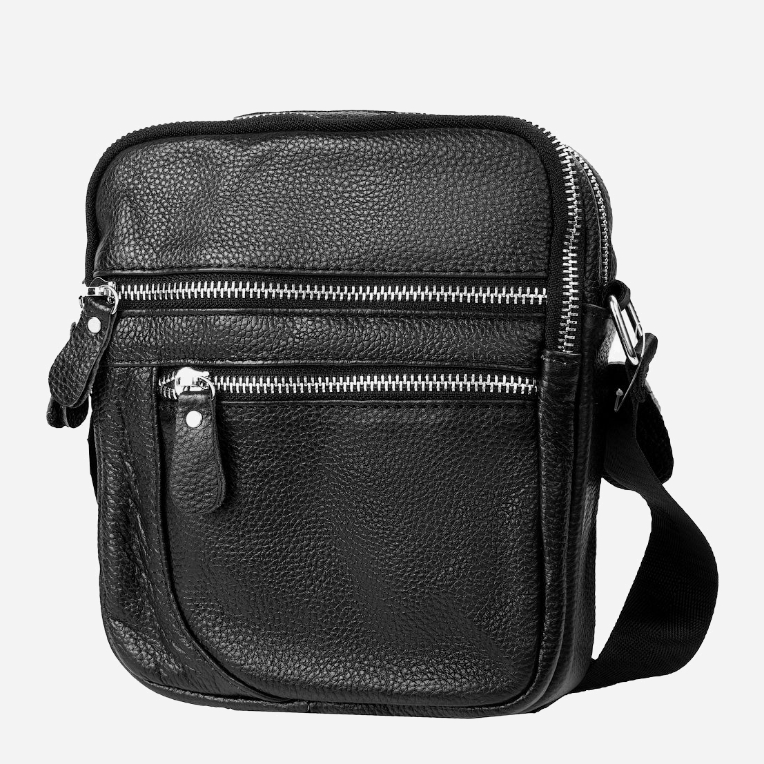 

Мужская сумка кожаная Valiria Fashion 3DETBX3646-2 Черная