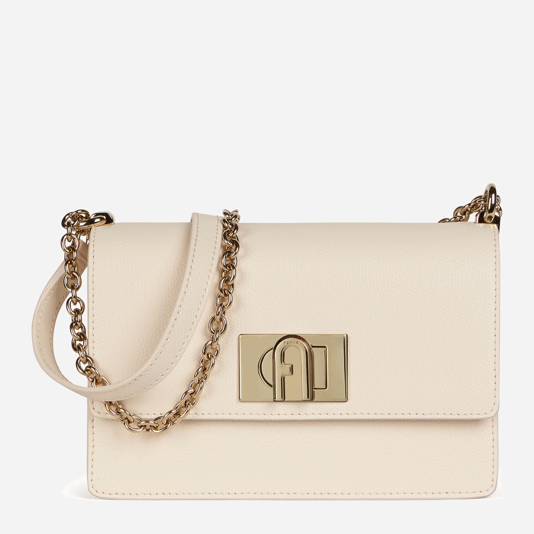 

Женская кожаная сумка Furla 1927 Mini Crossbody 20 BAFKACOARE000PER00 Молочно-розовая