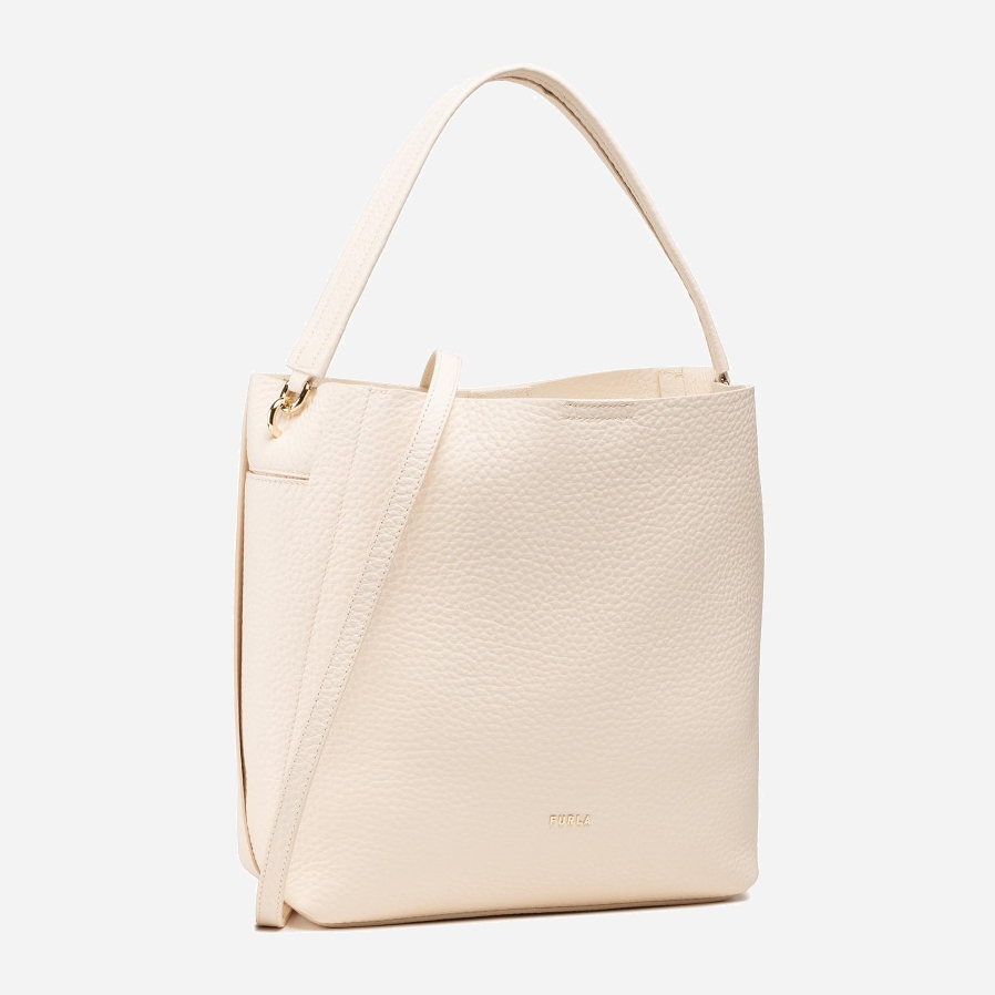 

Сумка женская кожаная Furla Grace M Hobo BASMFGCQUB000PER00 Молочно-розовая