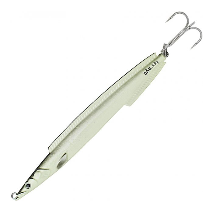 

Блесна Dam Salt-X Sandeel 33g 12.5cm тройник 2 glow uv (66602)