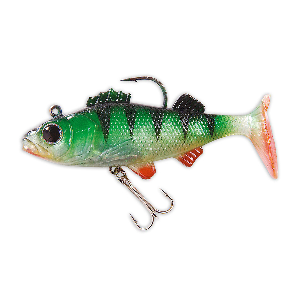 

Виброхвост Lineaeffe Armed Soft Lures окунь 10cm 25g (5612010)