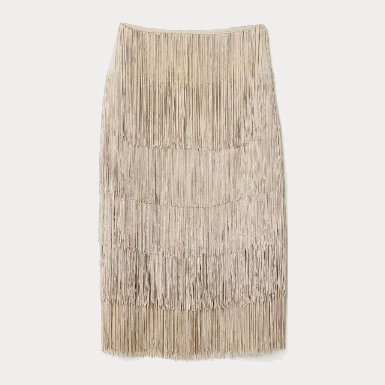 

Юбка H&M 0660213-7 40 Бежевая (СА2000001679173)