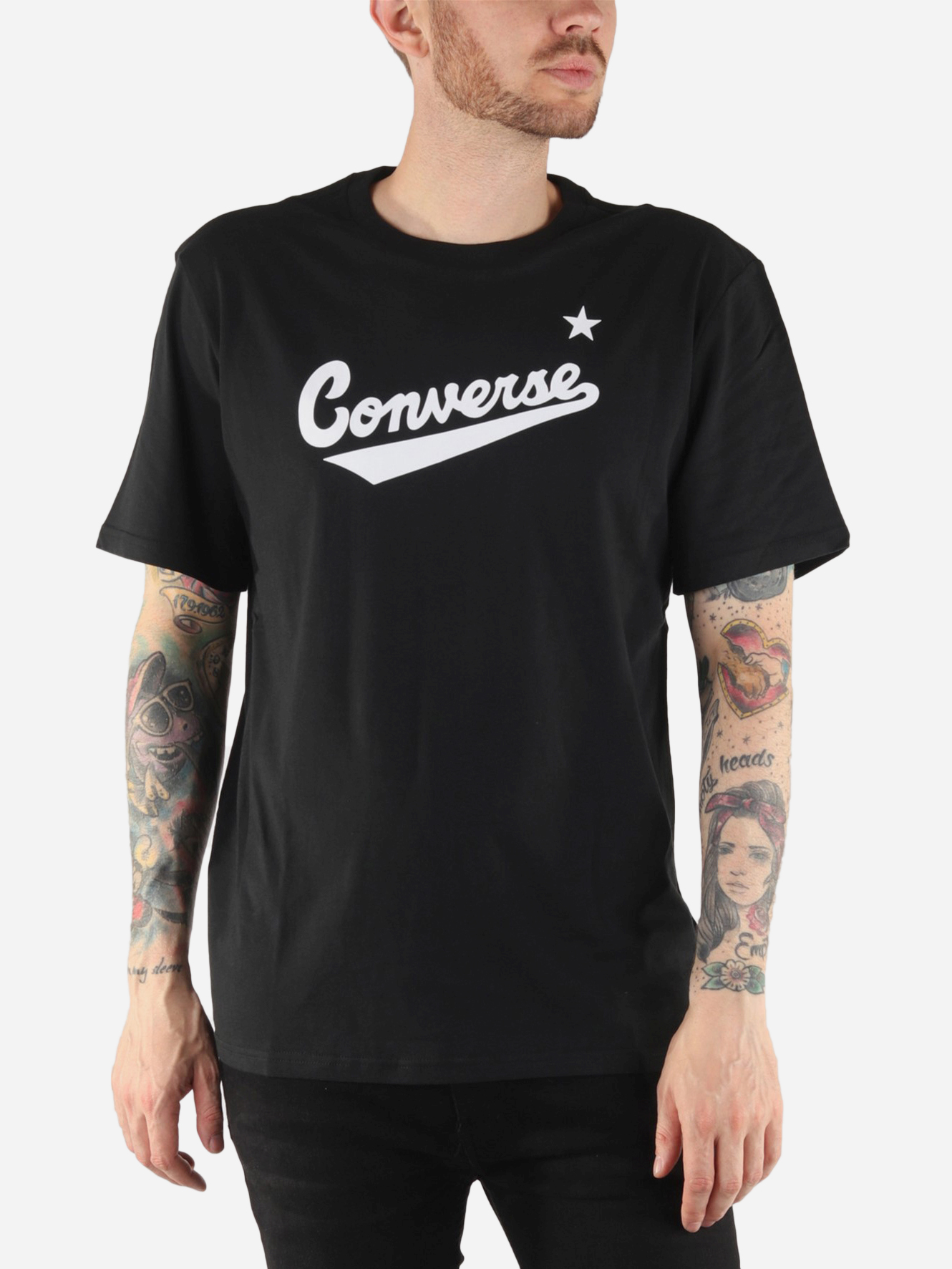 

Футболка Converse Center Front Logo Tee White 10018235-001, Футболка Converse Center Front Logo Tee White 10018235-001 M