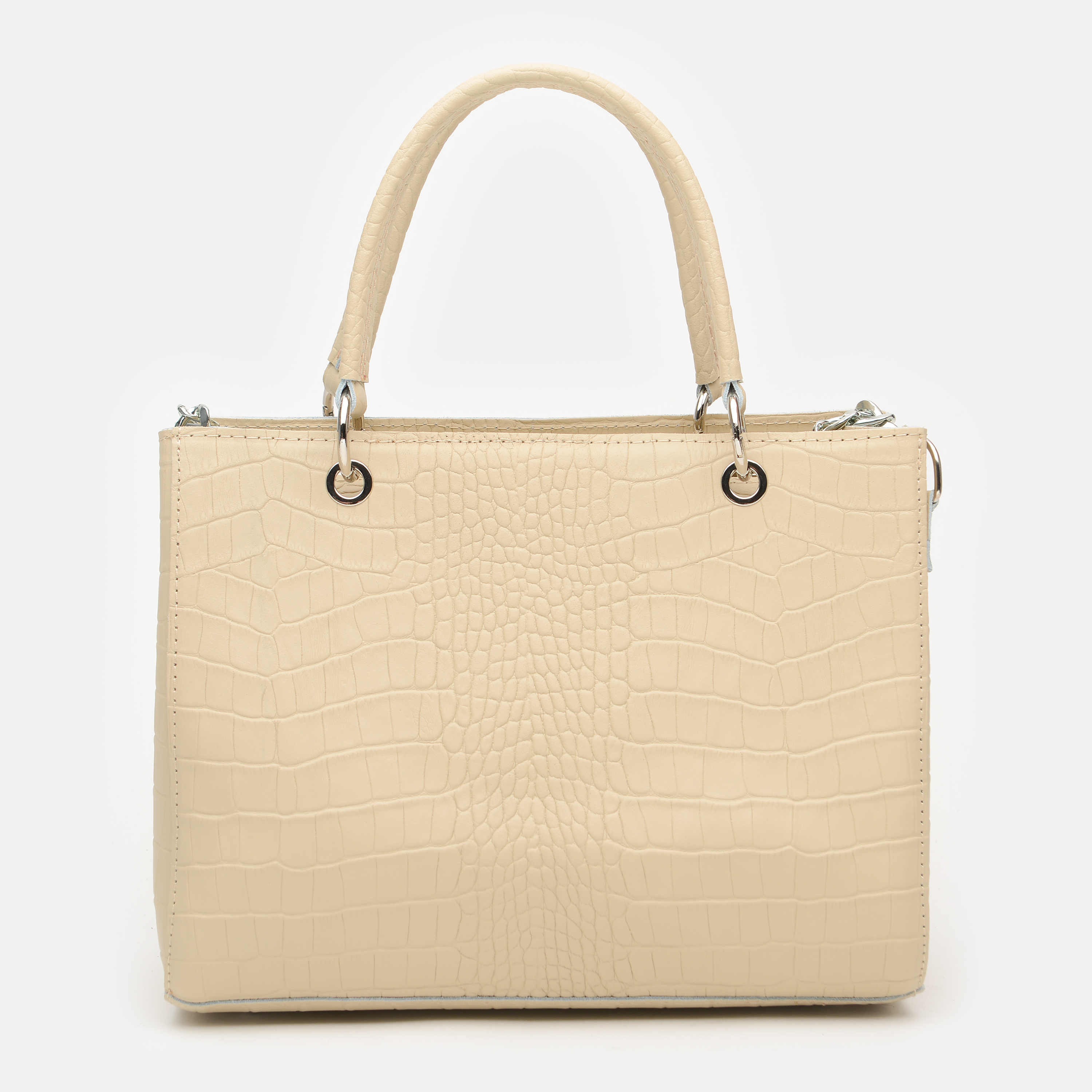 

Женская сумка кожаная Palmera 10l797rep-beige Бежевая