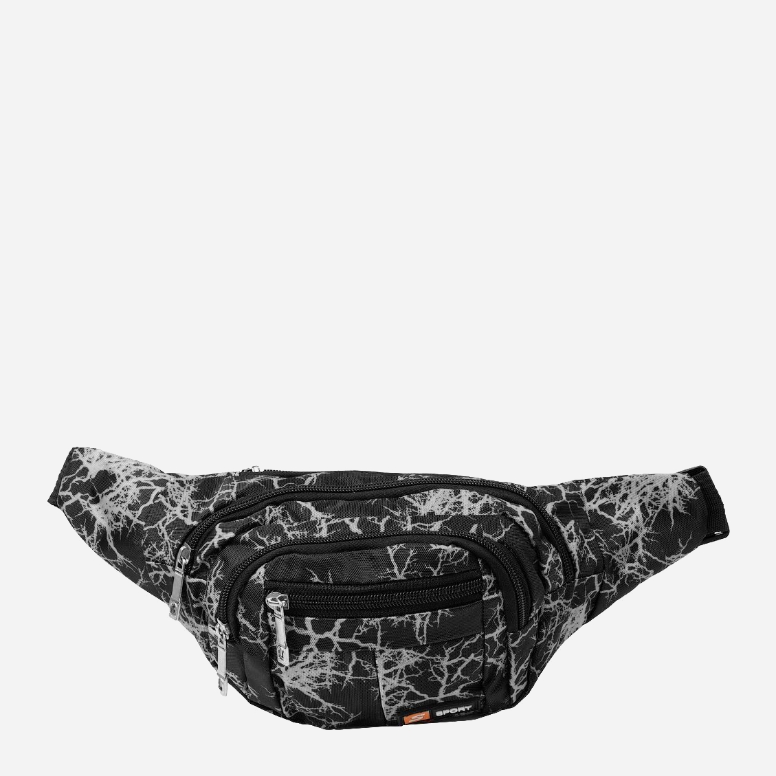 

Мужская поясная сумка Valiria Fashion 4DETBP3351-2-9 Черный/Серый