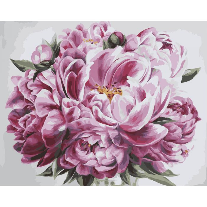 

Картина по номерам "Пышность" KHO2077, 40*50 см 394099