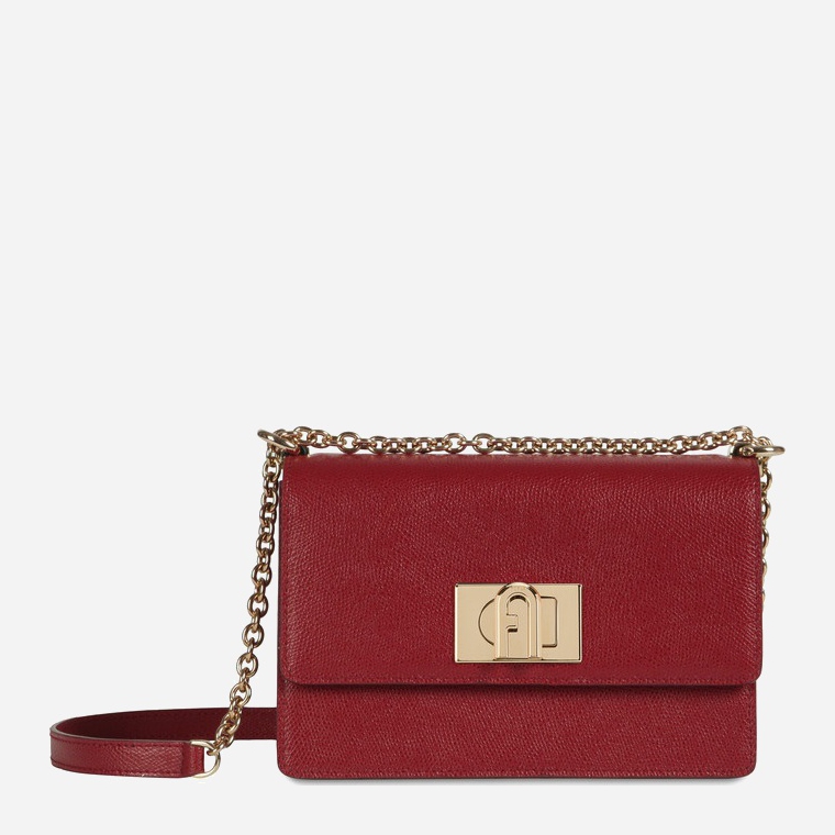 

Сумка женская кожаная Furla 1927 Mini Crossbody 20 - Ares Красная