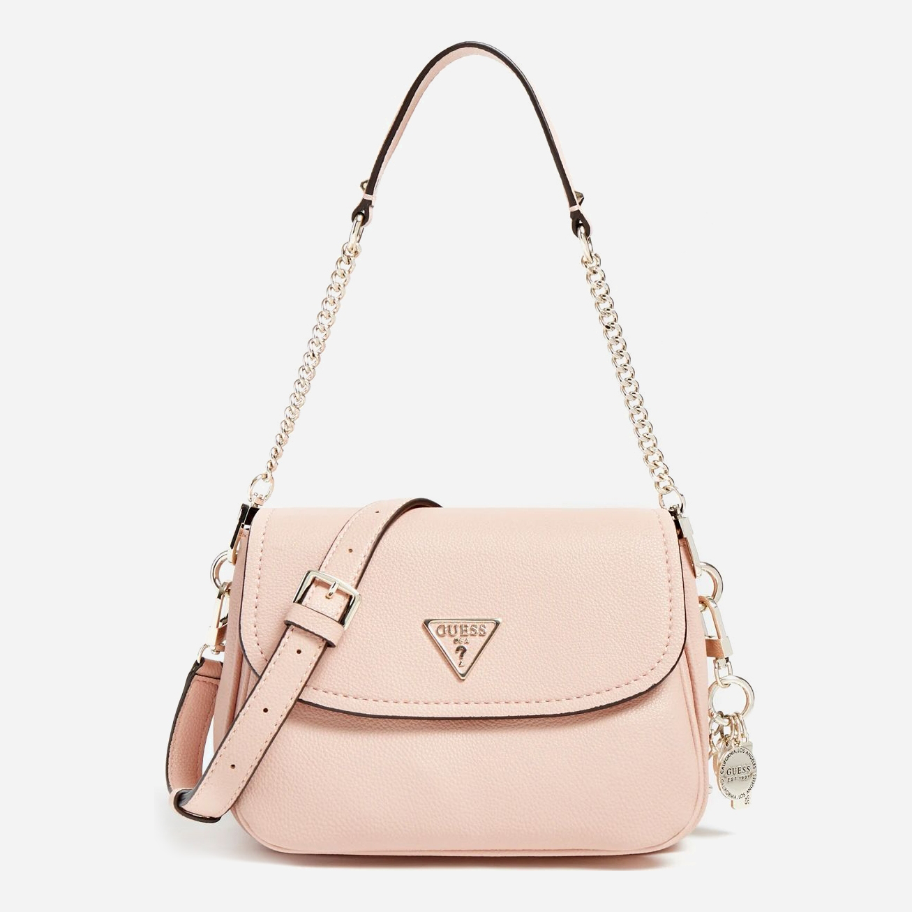 

Женская сумка Guess Destiny Shoulder Bag HWVG7878200-BLS Бежевая