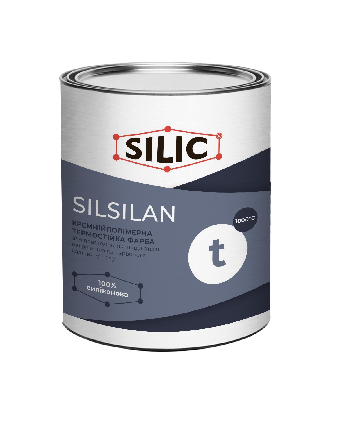 

Краска Cилик для каминов, мангалов SilSilan без запаха и дыма чёрный 1кг (SiS1ch)