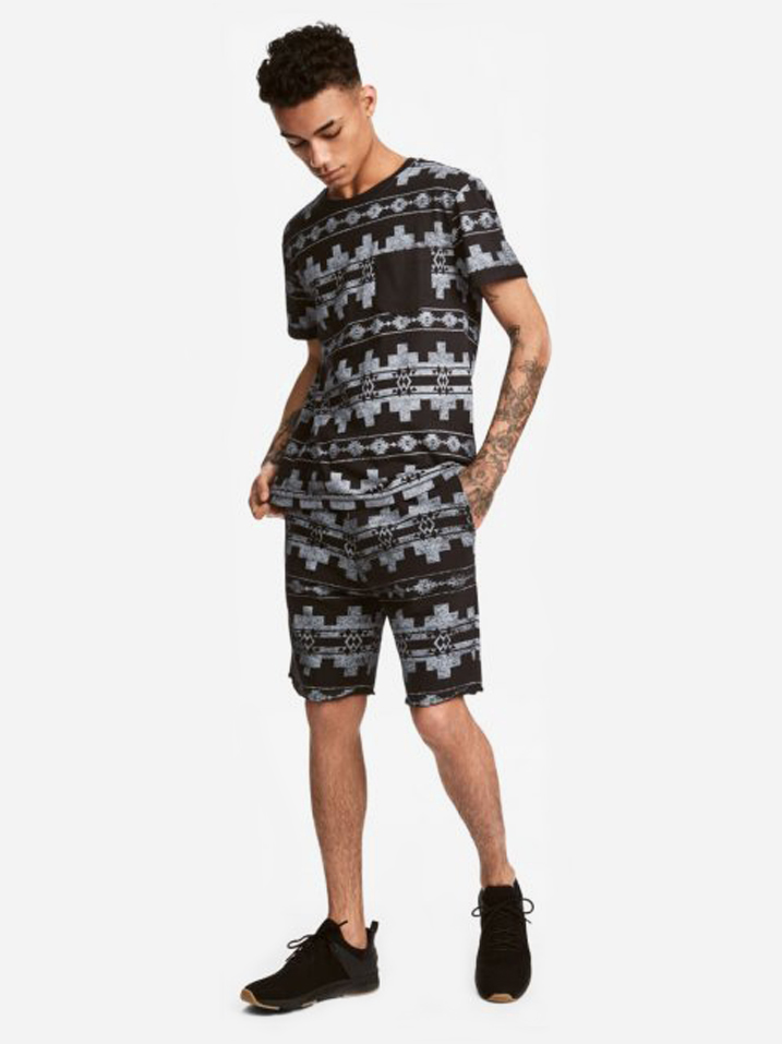 

Шорты H&M 0456032 S Черно-серые