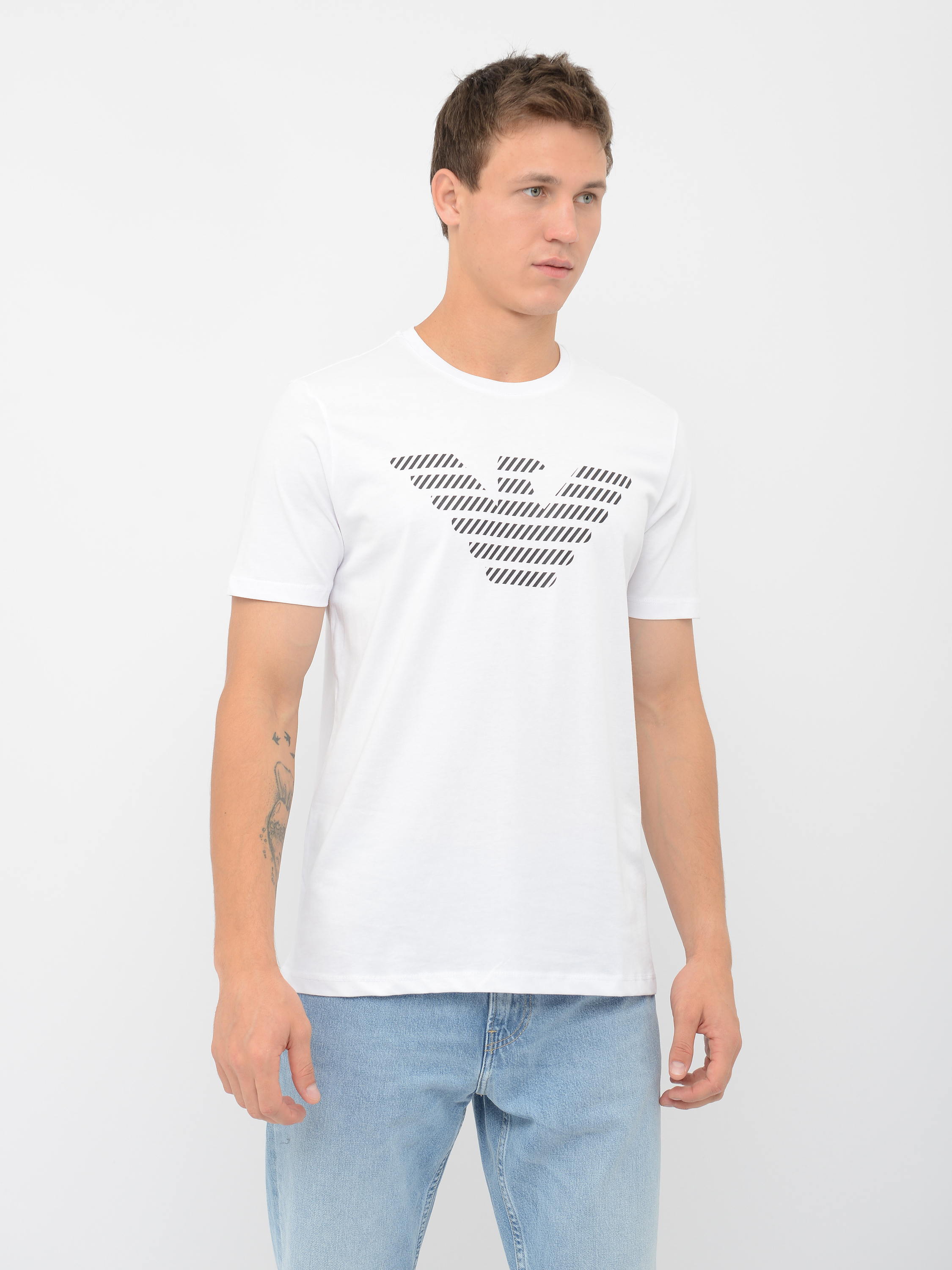 

Футболка Emporio Armani 10286.2  (44) Белая, Футболка Emporio Armani 10286.2 S (44) Белая