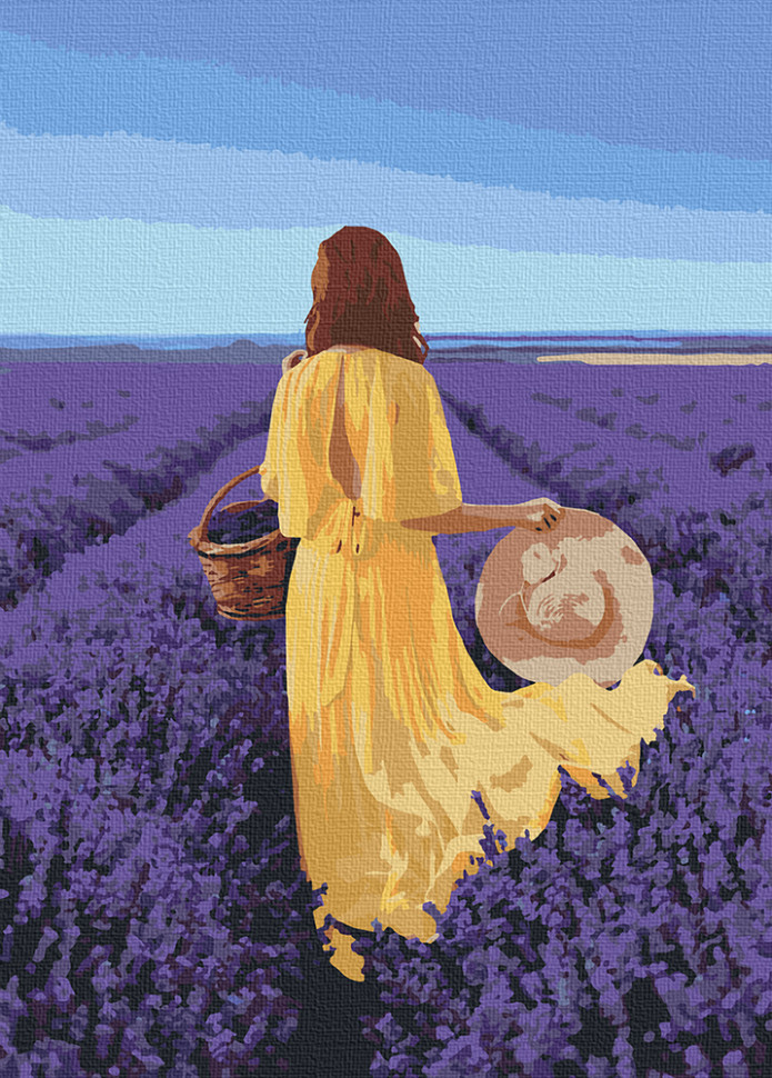

Картина по номерам. Art Craft "Лавандовая безграничность" 40*50 см 10219-AC 413898