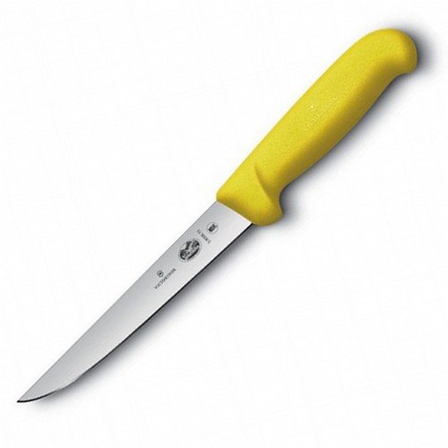 

Ніж кухонний Victorinox Fibrox Boning обваловувальний 15 см жовтий