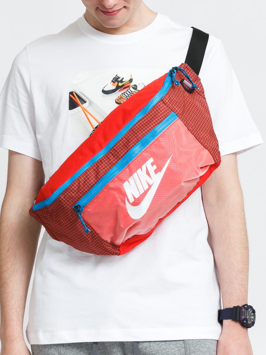 

Поясная сумка Nike Nk Tech Waistpack - Trl CV1411-673 Оранжевая
