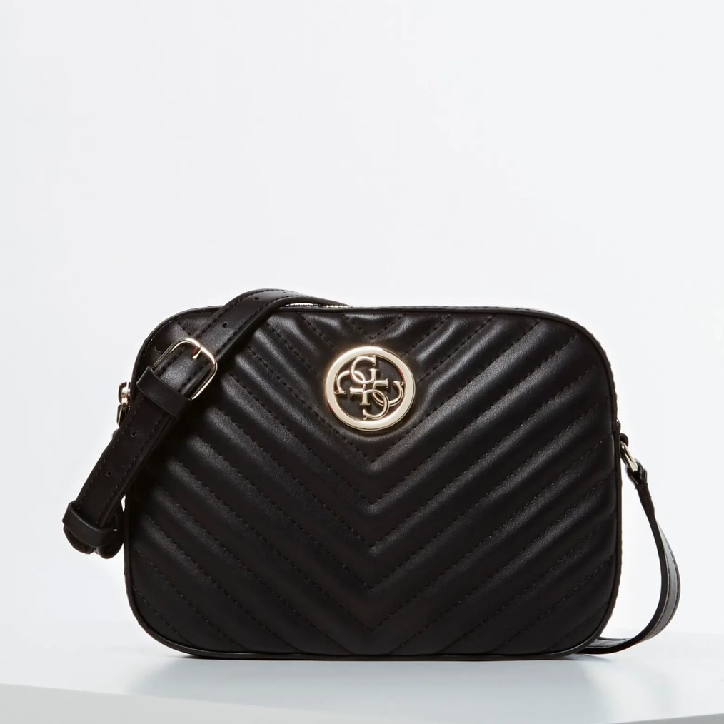 

Женская сумка Guess KAMRYN CROSSBODY TOP ZIP HWBQ6691120-BLA Черная