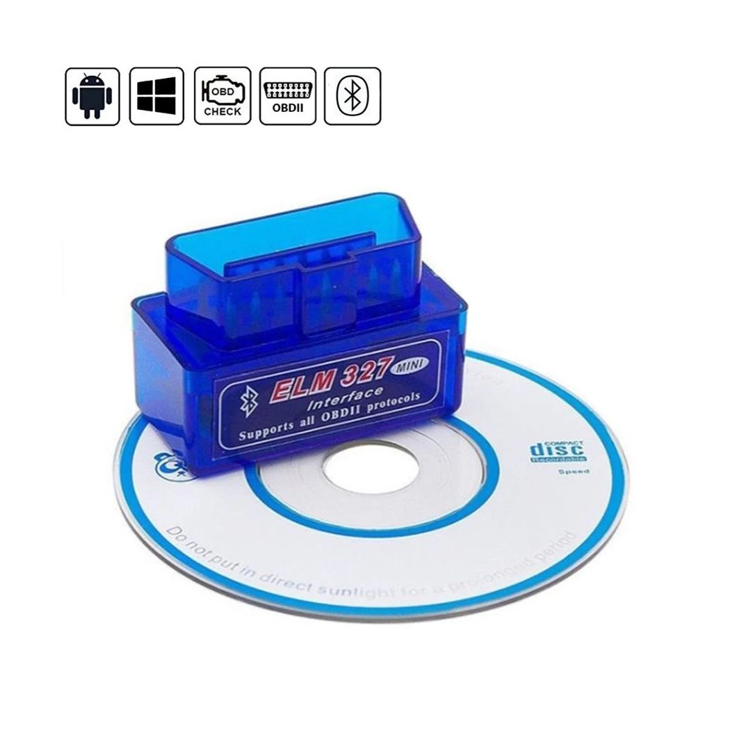 Автосканер диагностический адаптер OBD2 ELM327 v1.5 чип PIC18F25K80 2 ...
