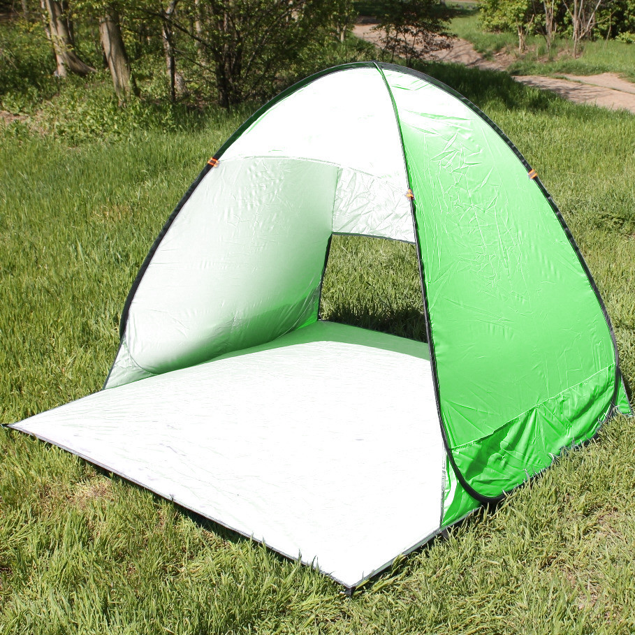 

Туристическая пляжная палатка двухместная самораскладывающаяся автомат (17061994-Т) Салатовая