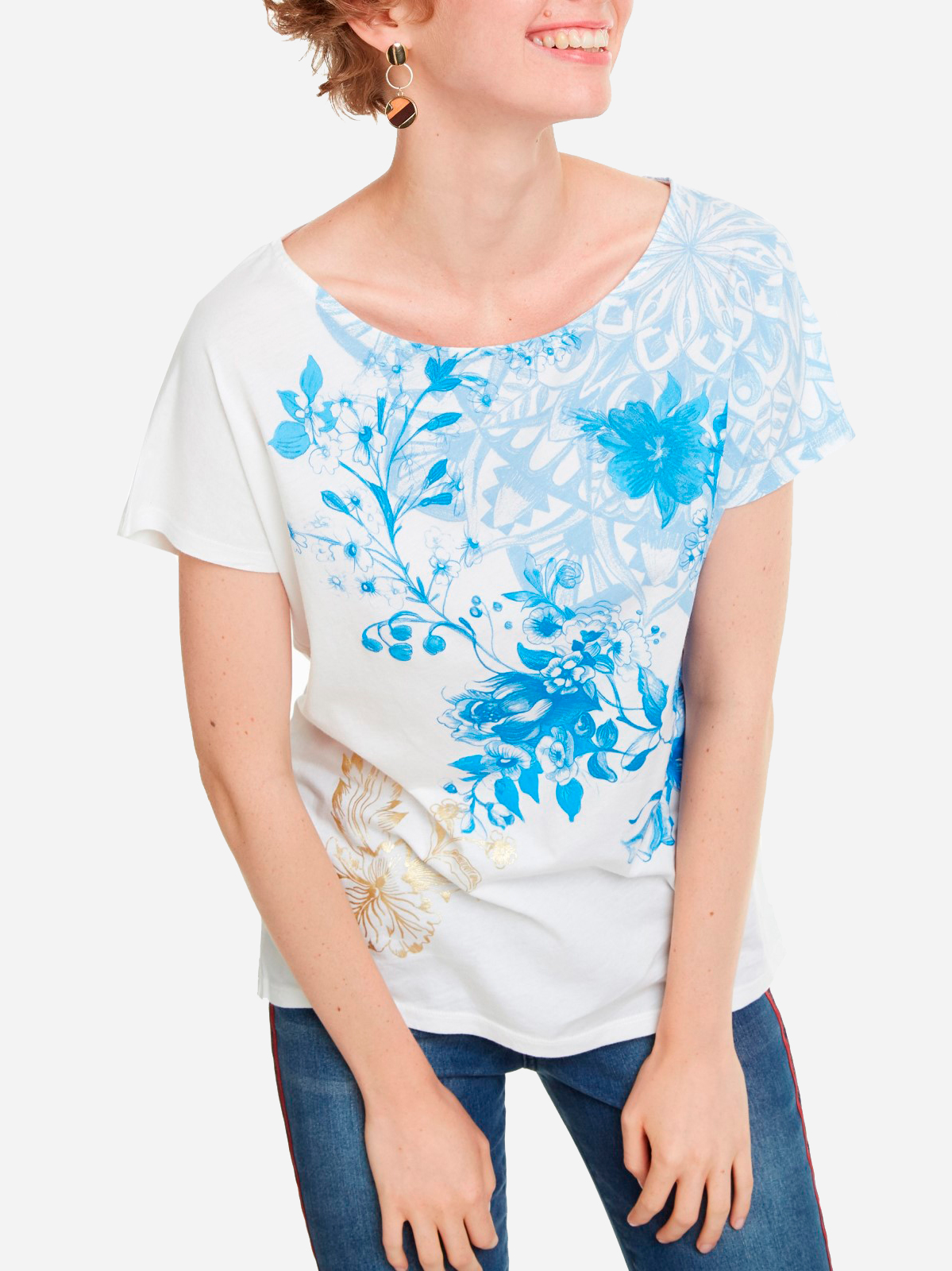 

Футболка Desigual 18SWTKXQ-1015 XL