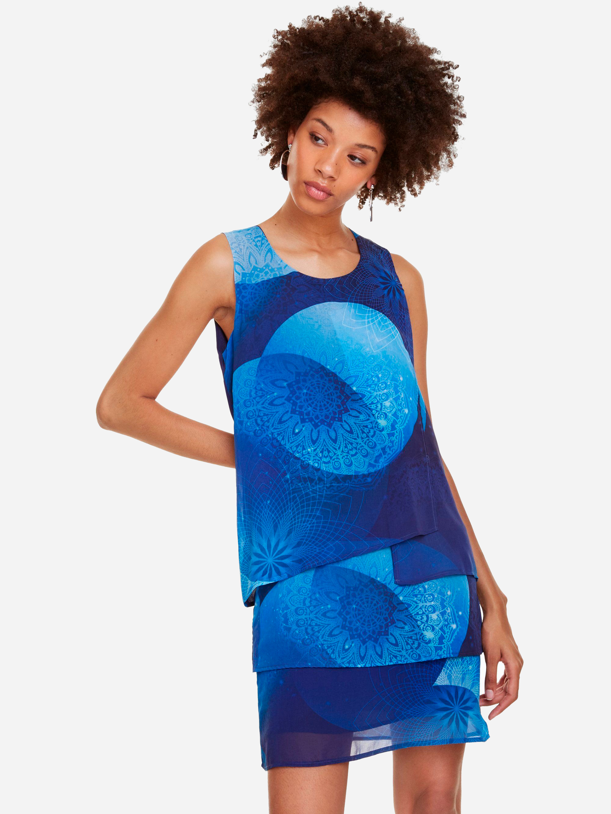 

Платье Desigual 18WWVW67-5000, Платье Desigual 18WWVW67-5000 38