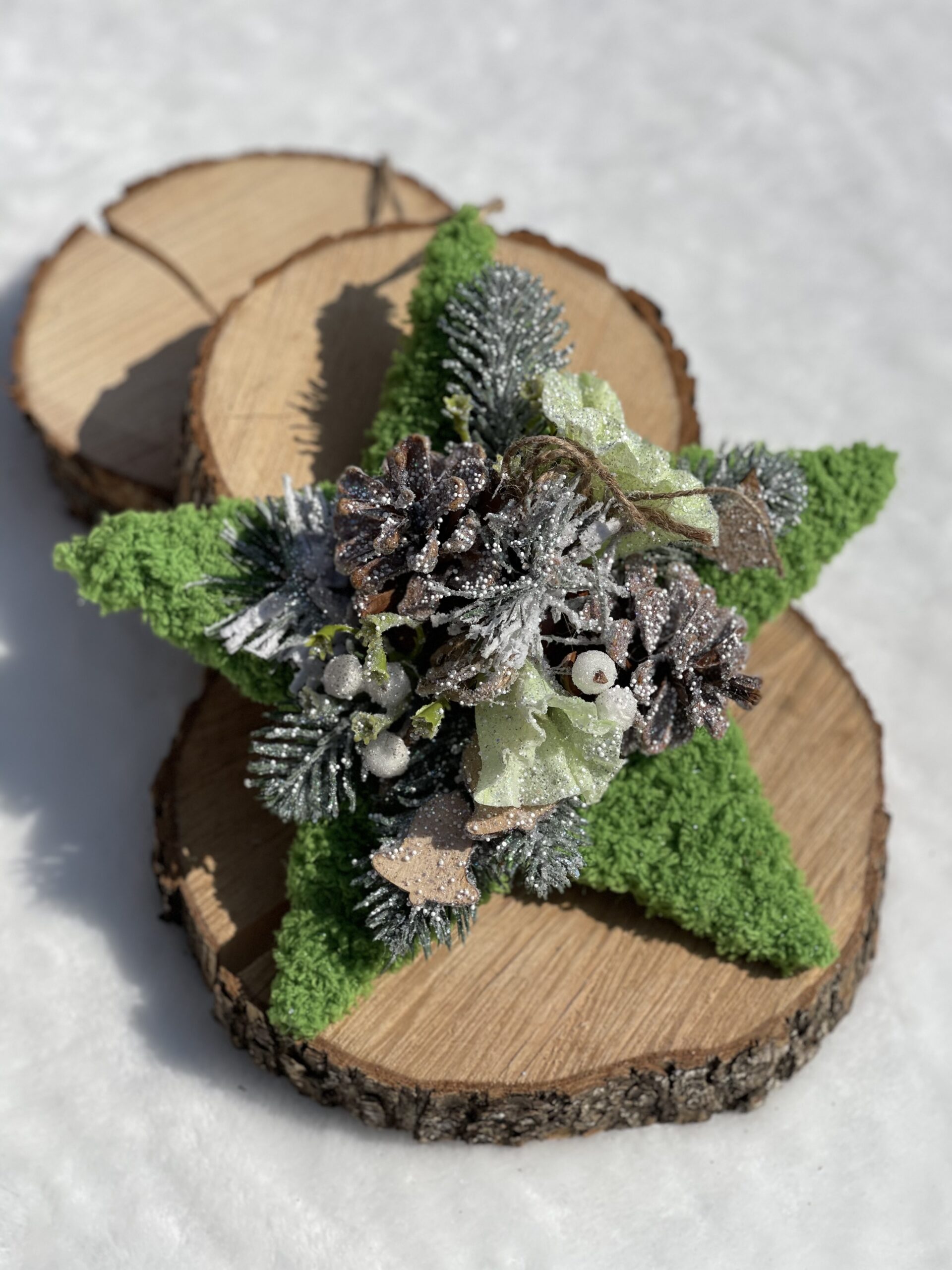 

Новогодний декор Lily Decor Звезда с бутоньеркой 2018121